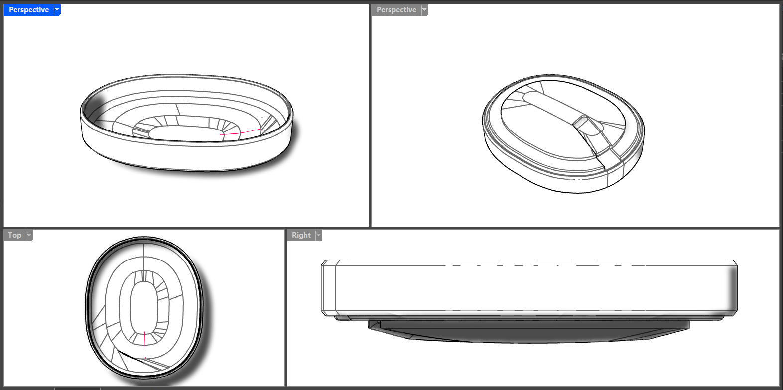 Side housing design in Rhino