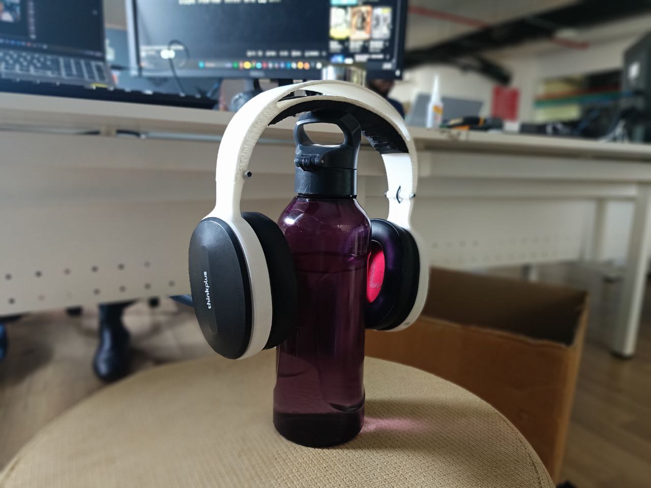 Final assembled headphones